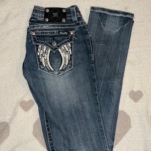 Miss Me signature straight jeans